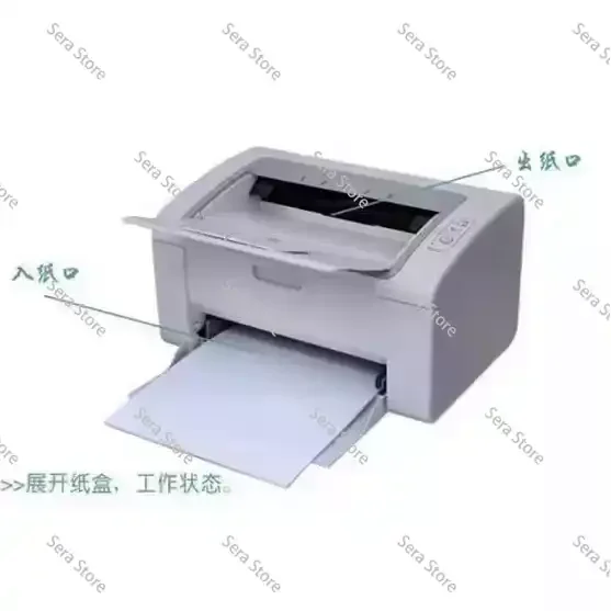 Laser black and white single printer office home work A4 paper Used products are not new