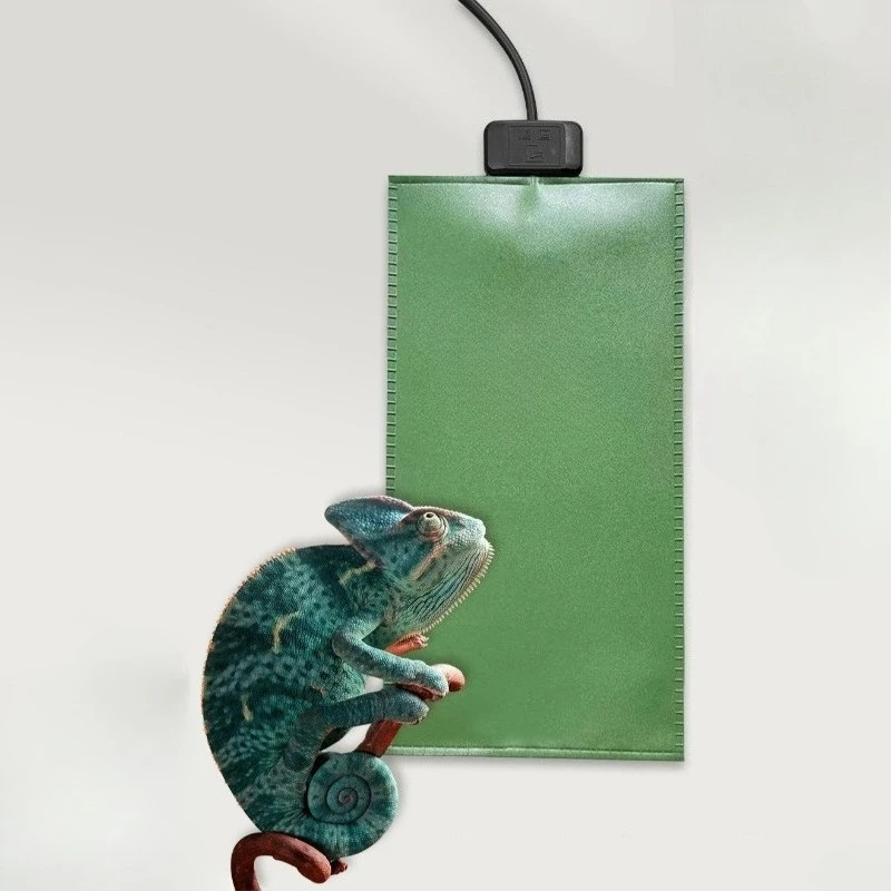 

Reptile Pet Heating Pad Temperature Control Waterproof Thermal Mat Turtle Hedgehog Lizard Hamster Heat Mat Feeding Box Pad