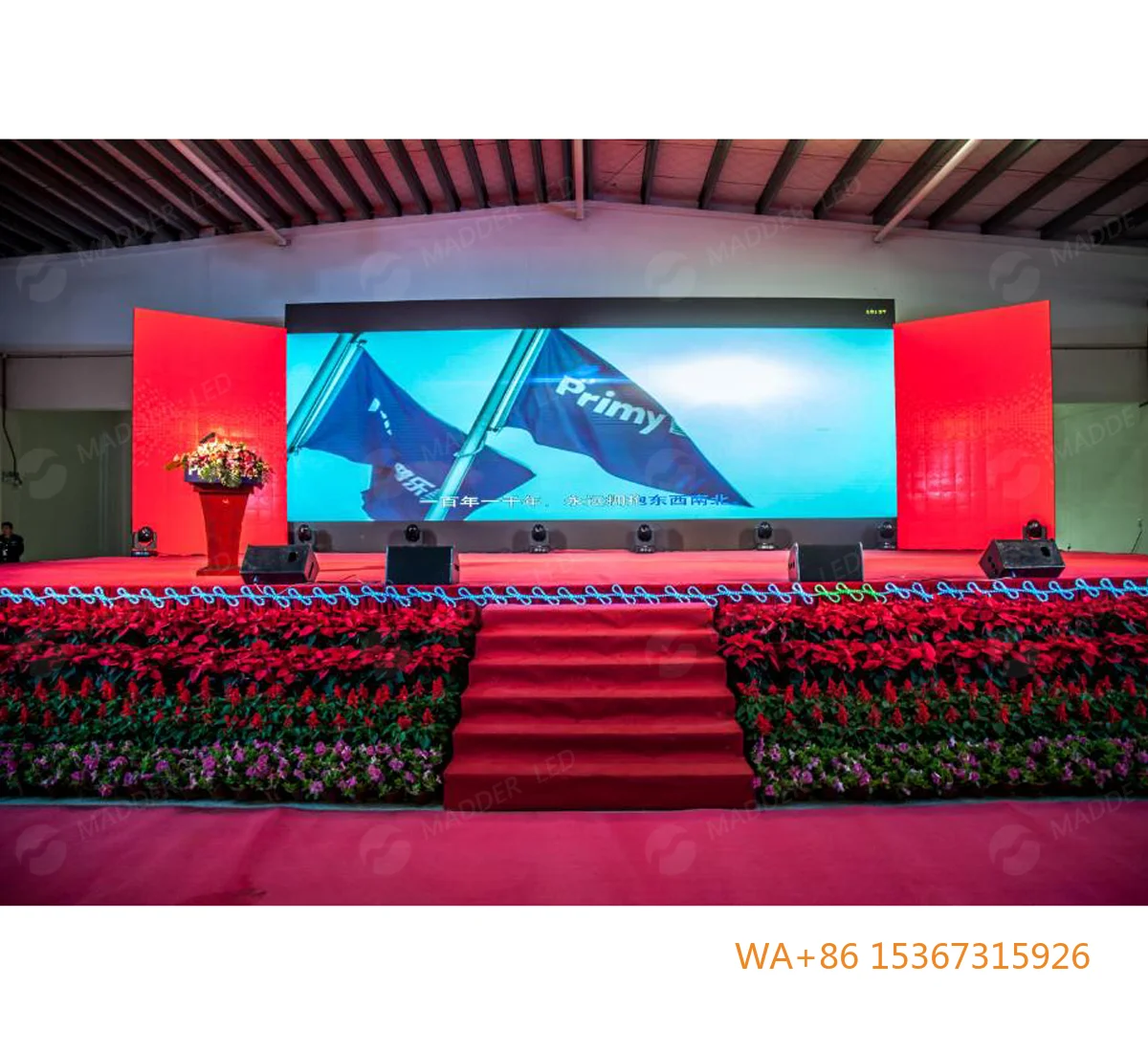 

4K UHD 100 Inch LED Video Wall 500*500mm Splicing Screen Digital Signage