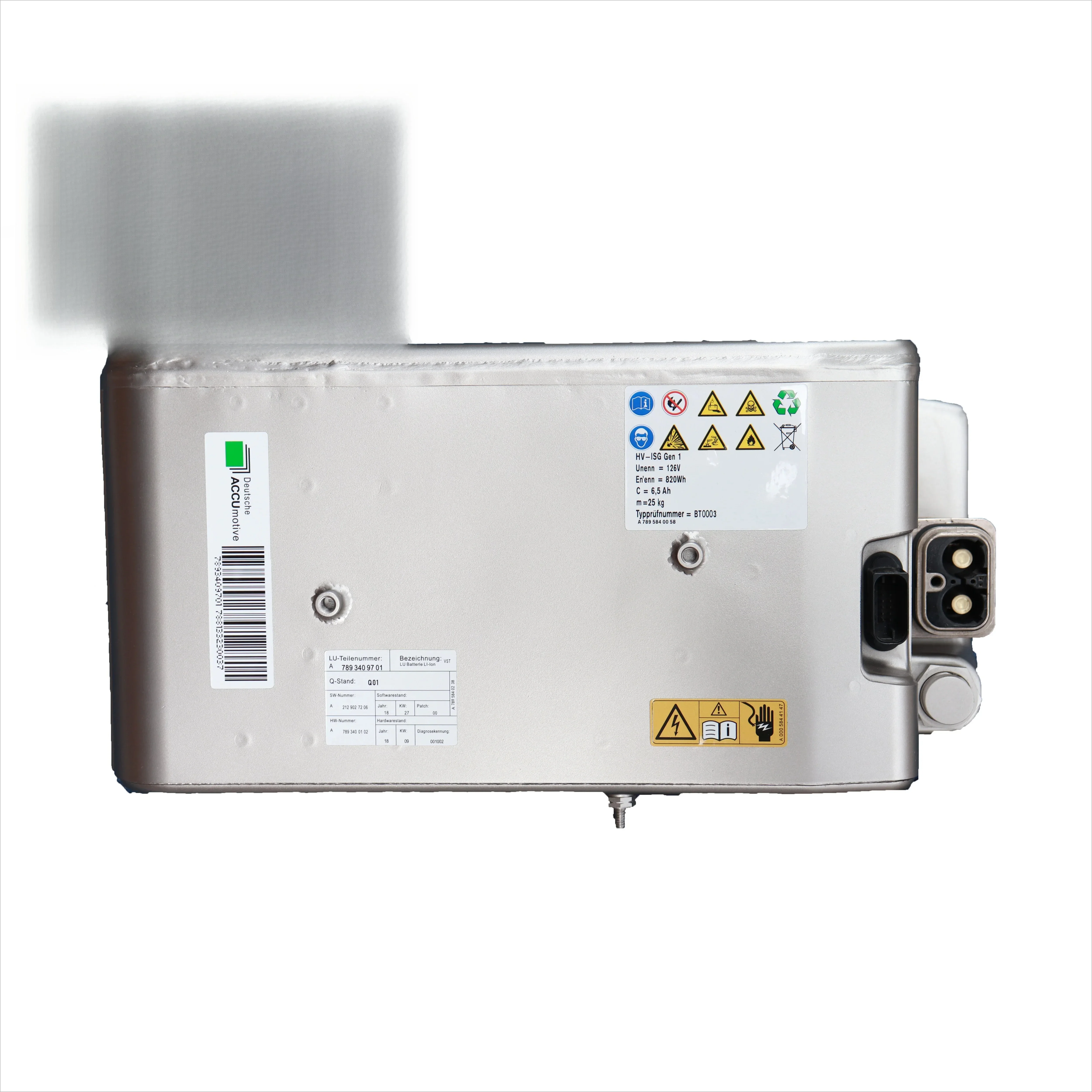 A7893409701 A2129027206 A7893400102 بطارية أصلية عالية الجهد للسيارات مناسبة لمرسيدس S-Benz W212 #1