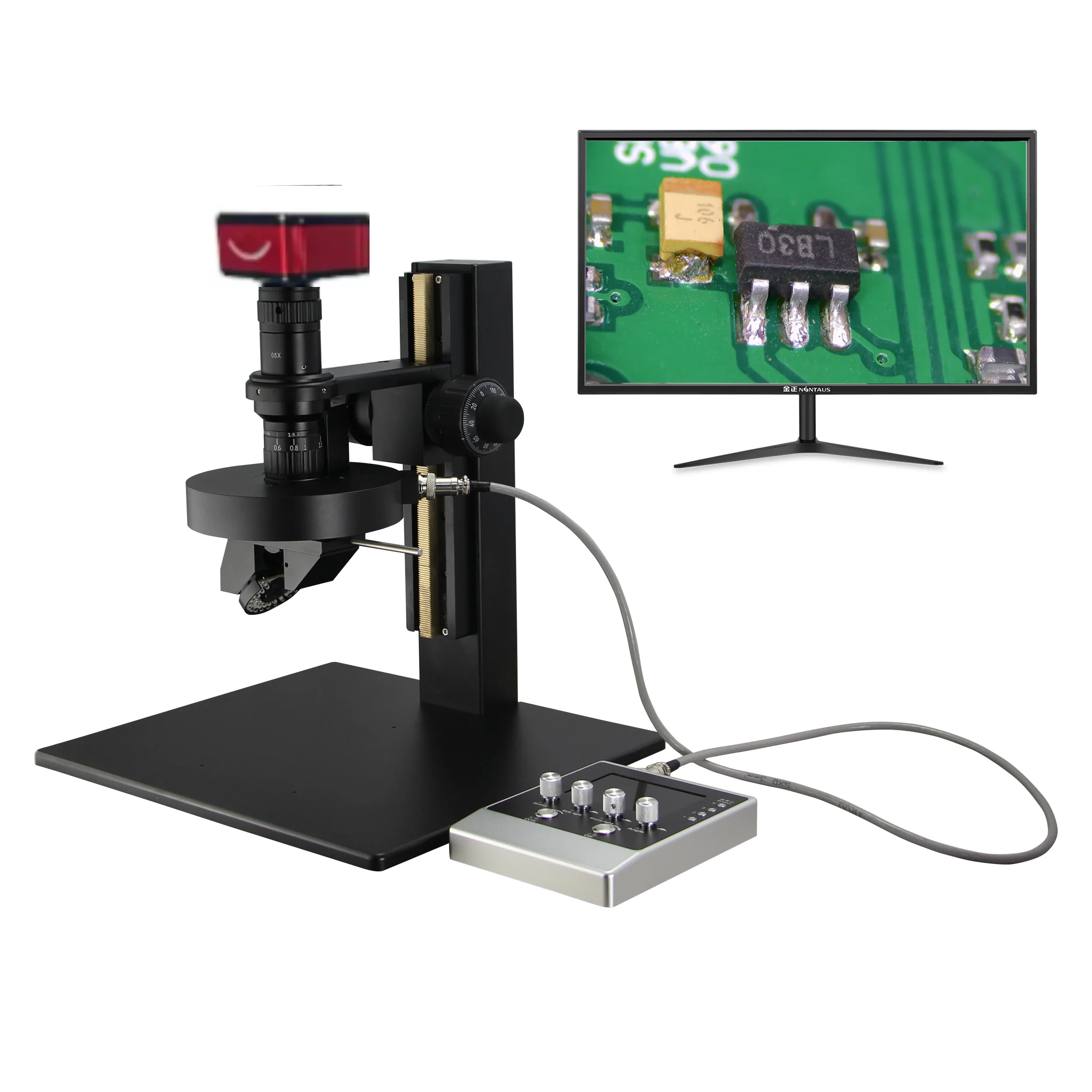 FM3D0325AM-QA motor 360 degree rotation inspection 3D video microscope