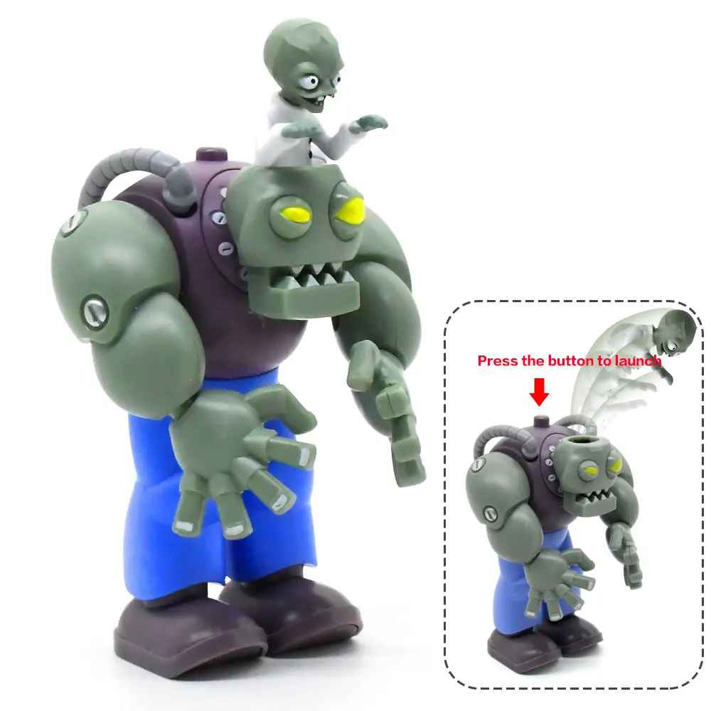 1 個新植物 VS ゾンビ PVZ ピーシューターボスアクションフィギュア