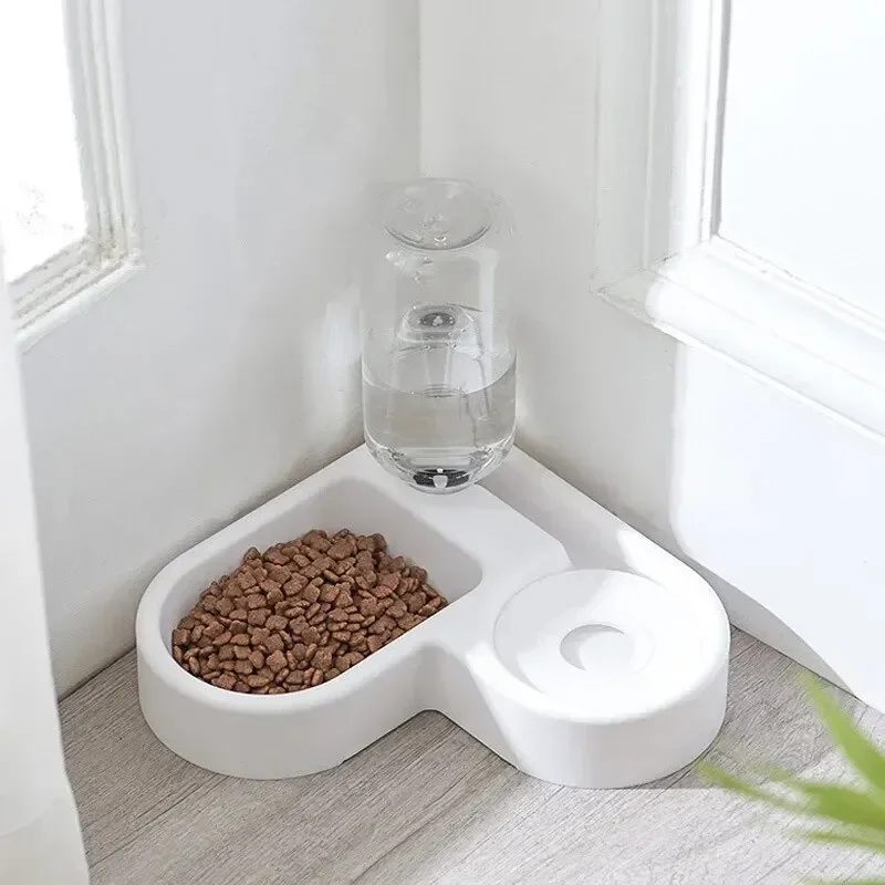 1-5P DogandCat Bowl-Pet Feeders and Food Bowl Set Suitable forCats and Dogs DrinkingPet Bowl Moisture-proof New Automatic Double