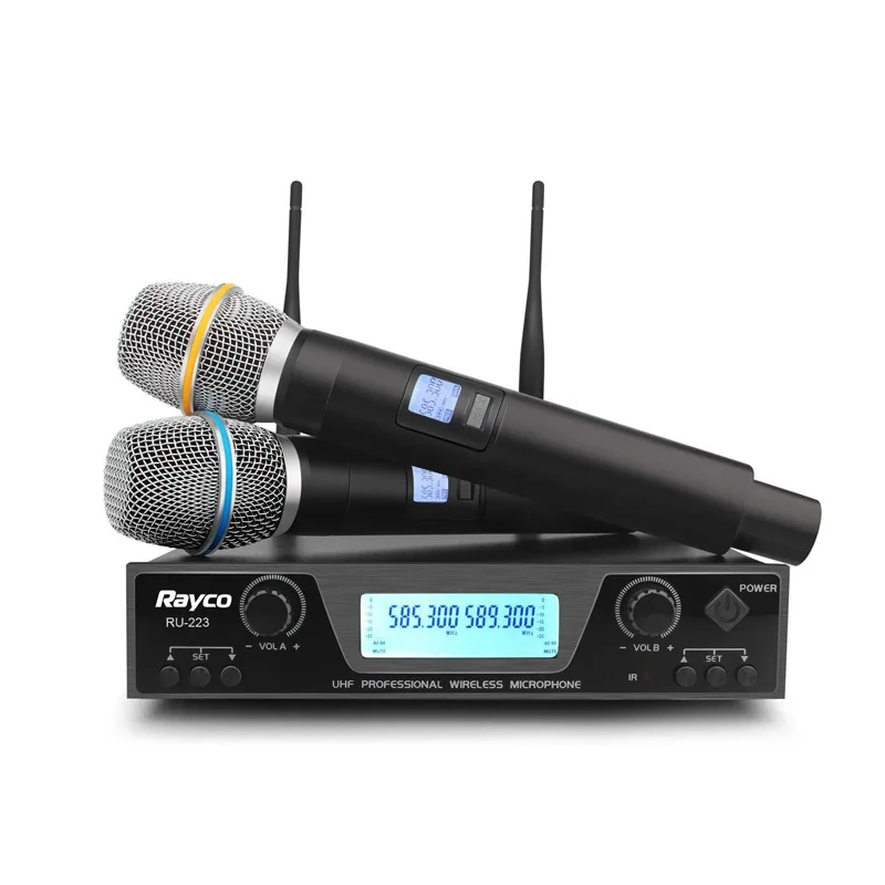 

High Quality Customized Portable UHF Professional Karaoke Wireless Microphone