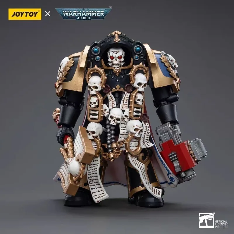 

In Stock JOYTOY Warhammer 40K Ultramarines Terminator Chaplain Brother Vanius Anime Action Figures Model Toys Collection Gifts