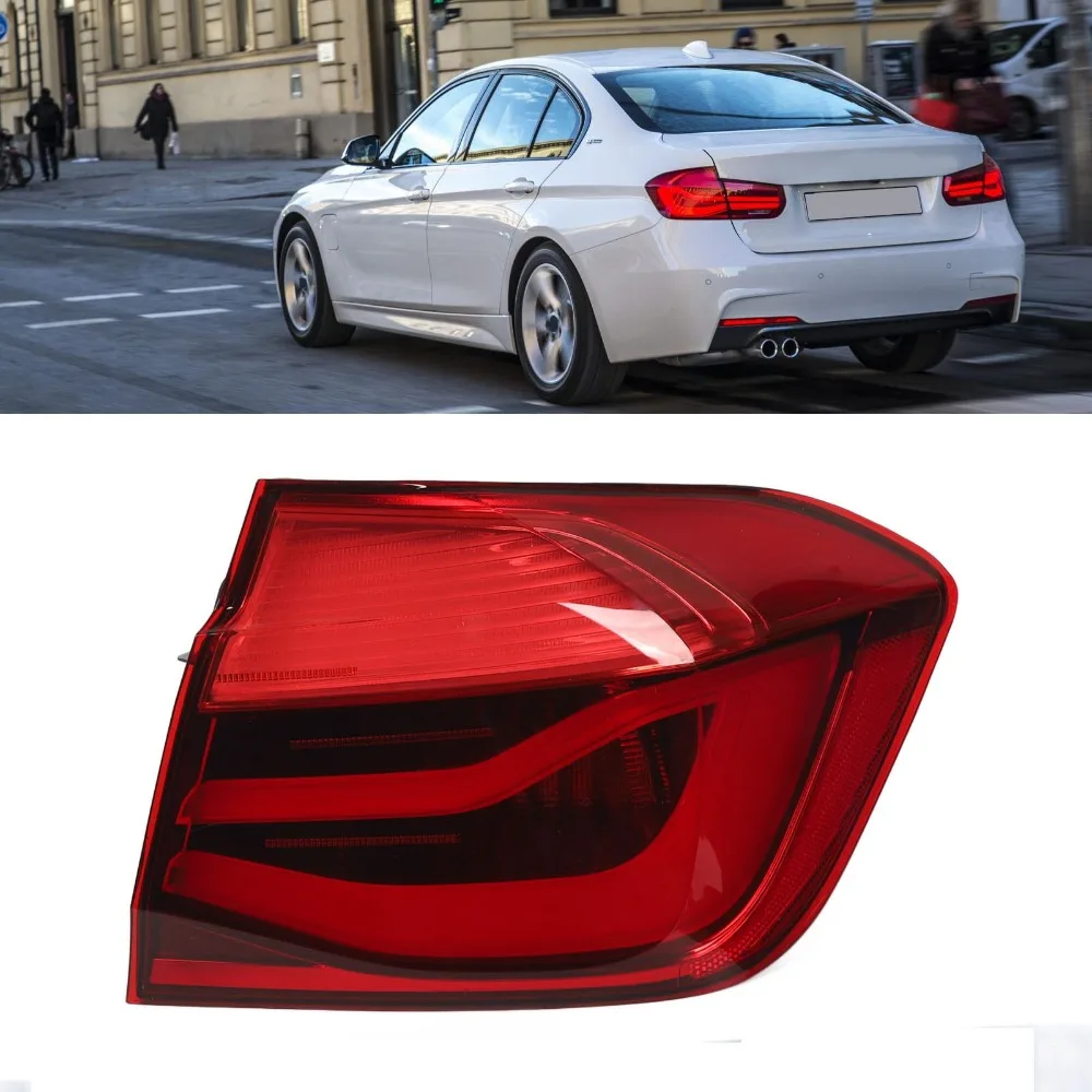 

Rear Outer Brake Stop Lamp Fade Proof Stylish Look Tail Light for 3 Series F30 F31 F80 2015 to 2019 Right (63217369118)