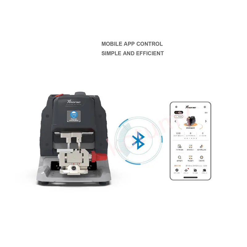 Automatic CNC Key Cutting Machine 12V Multi-Function APP Intelligent Bluetooth Function