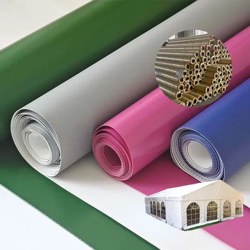 

【From China】Heavy D-uty Pvc Coated Tarpaulin Fabric Waterproof Tarpaulin Fabric for Truck Cover and Awning Material