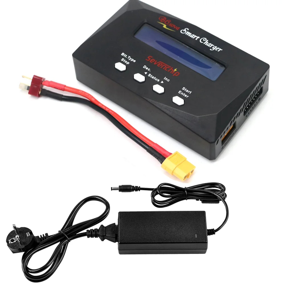 IMAX B6 Nova 60W Battery Charger Lipo NiMh Li-ion Ni-Cd Digital Lipro Balance Charger Discharger with Adapter For Rc Drone Car