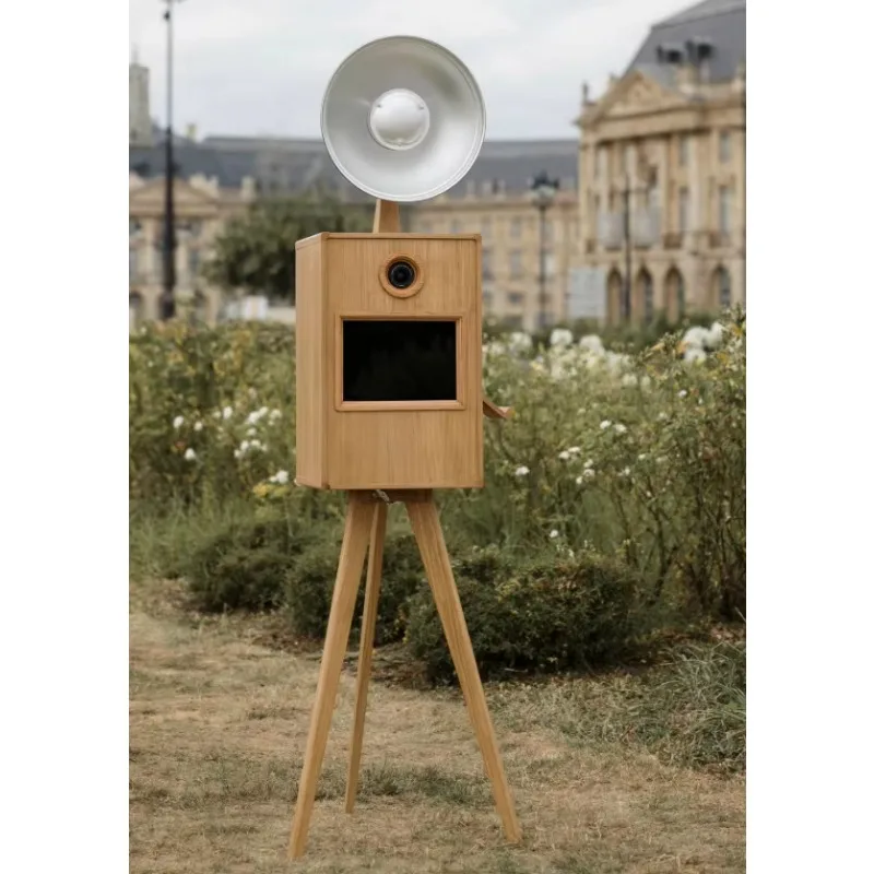 Vintage Photo Booth Selfie Photo Booth Wedding Touch Screen Photo Booth with Printer