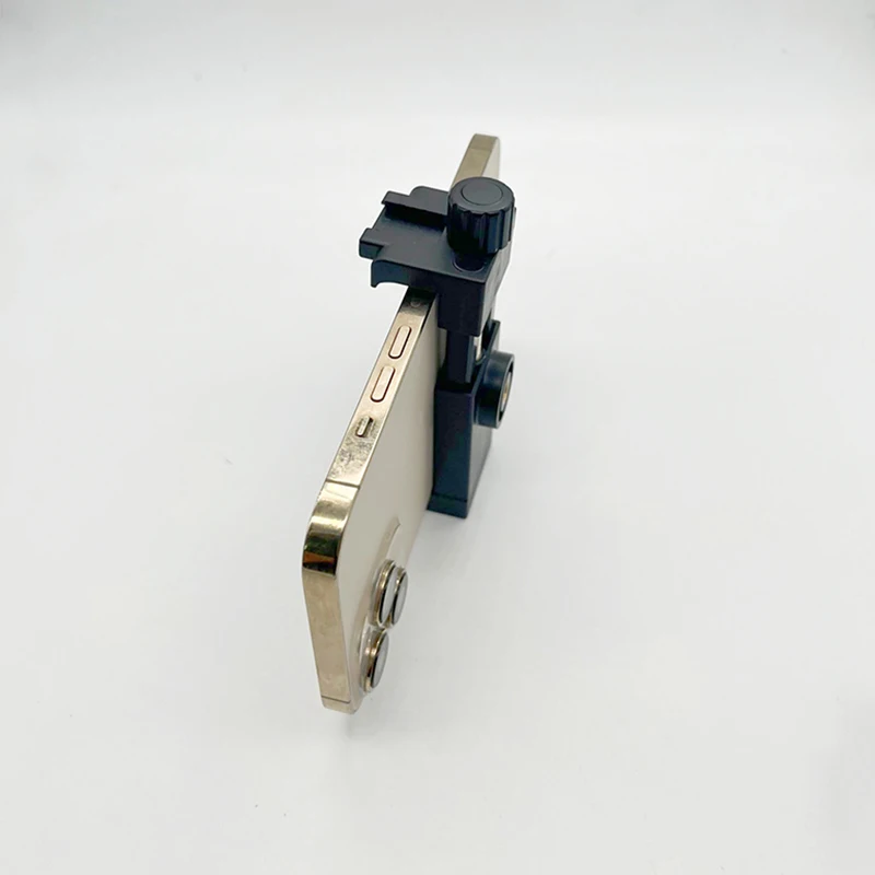 Support de téléphone universel avec pince pour smartphone, support à clip, support rapide, adaptateur de trépied en métal avec support de chaussure froide