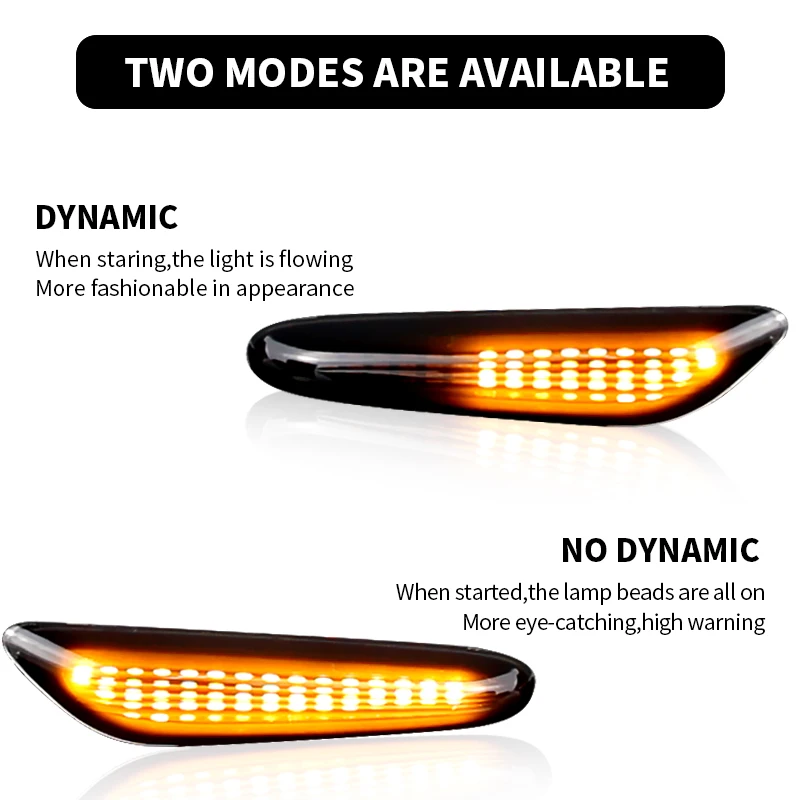 2 szt. Żarówka do kierunkowskazów do boczne światła obrysowe LED dymu CANbus dla BMW 5 serii E60 E61 2004-2010 E82 E88 E90 E91 E92 E83