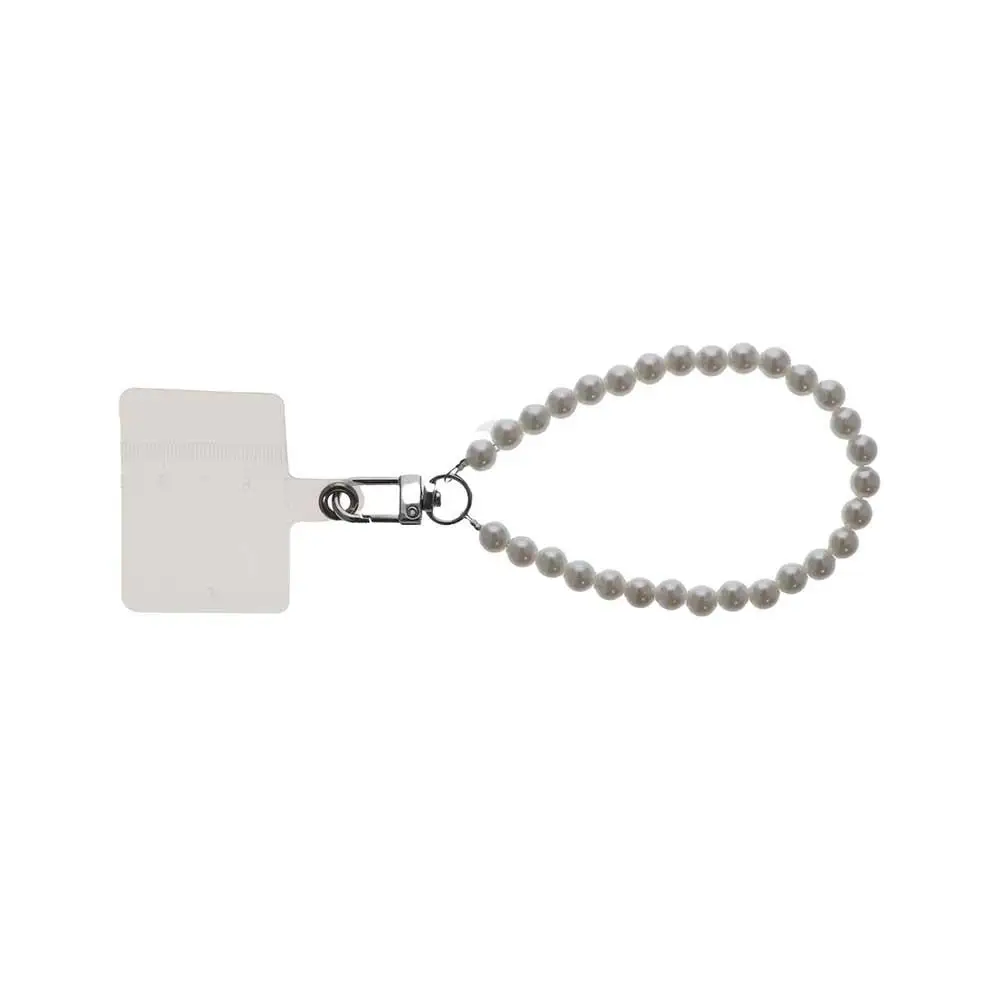 

Pendant Wrist Strap For Phone Case Anti-lost Phone Pearl Strap Mobile Phone Lanyard Phone Crossbody Chain Long Pearl Lanyard