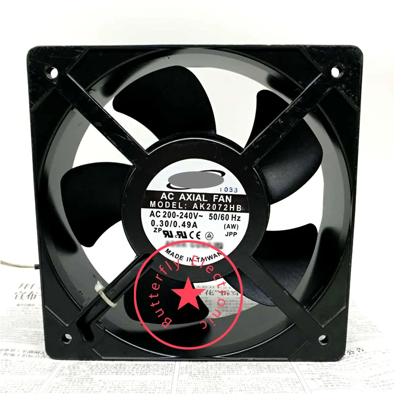 

BRAND NEW AK2072HB AC 200V-240V 0.30A/0.49A ORIGINAL cooling fan cooler