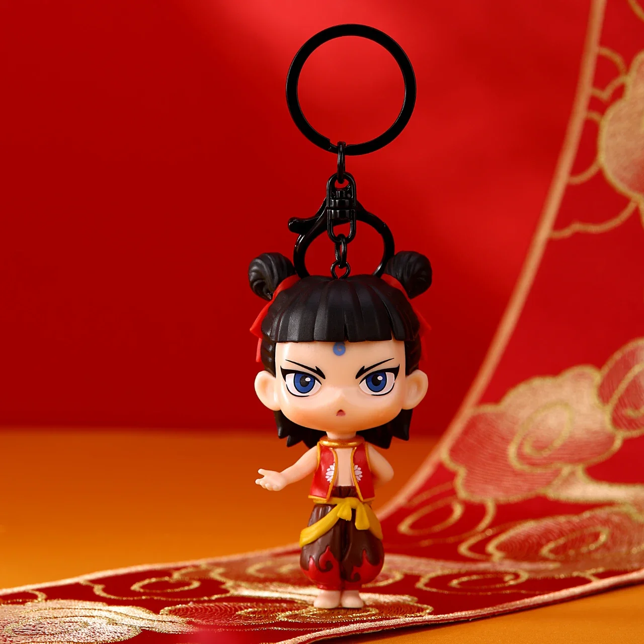 Nezha 2: Magic Children's Sea Series Keychain Cartoon Anime Gift Bag Pendant Accessories