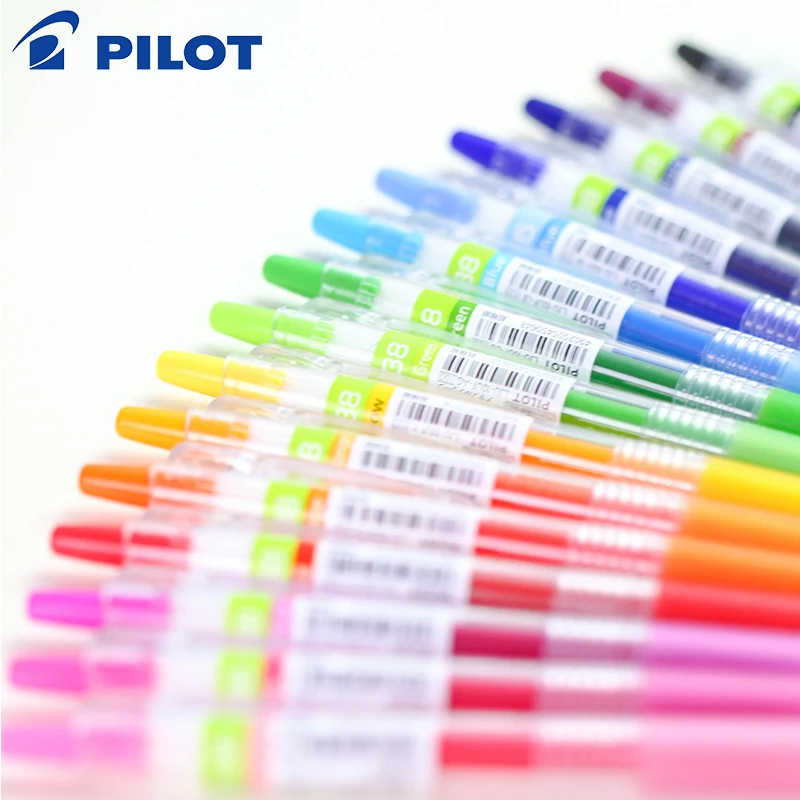 Pilot Juice Pen Gel Pen Color Note-taking Hand Black Rollerball Pen 0.38/0.5mm Kawaii Japanese Stationery Office School Supplies