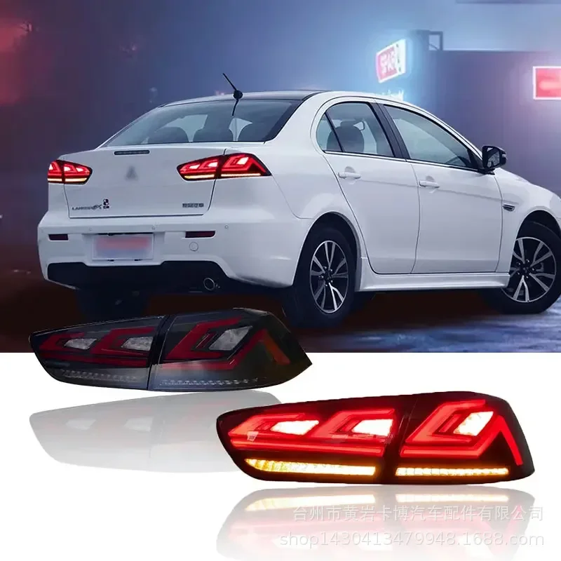 

Светодиодный задний фонарь для Mitsubishi Lancer 2008-2018 Evolution Evo X, комплект для модернизации задних фонарей, указатель поворота, ходовые огни