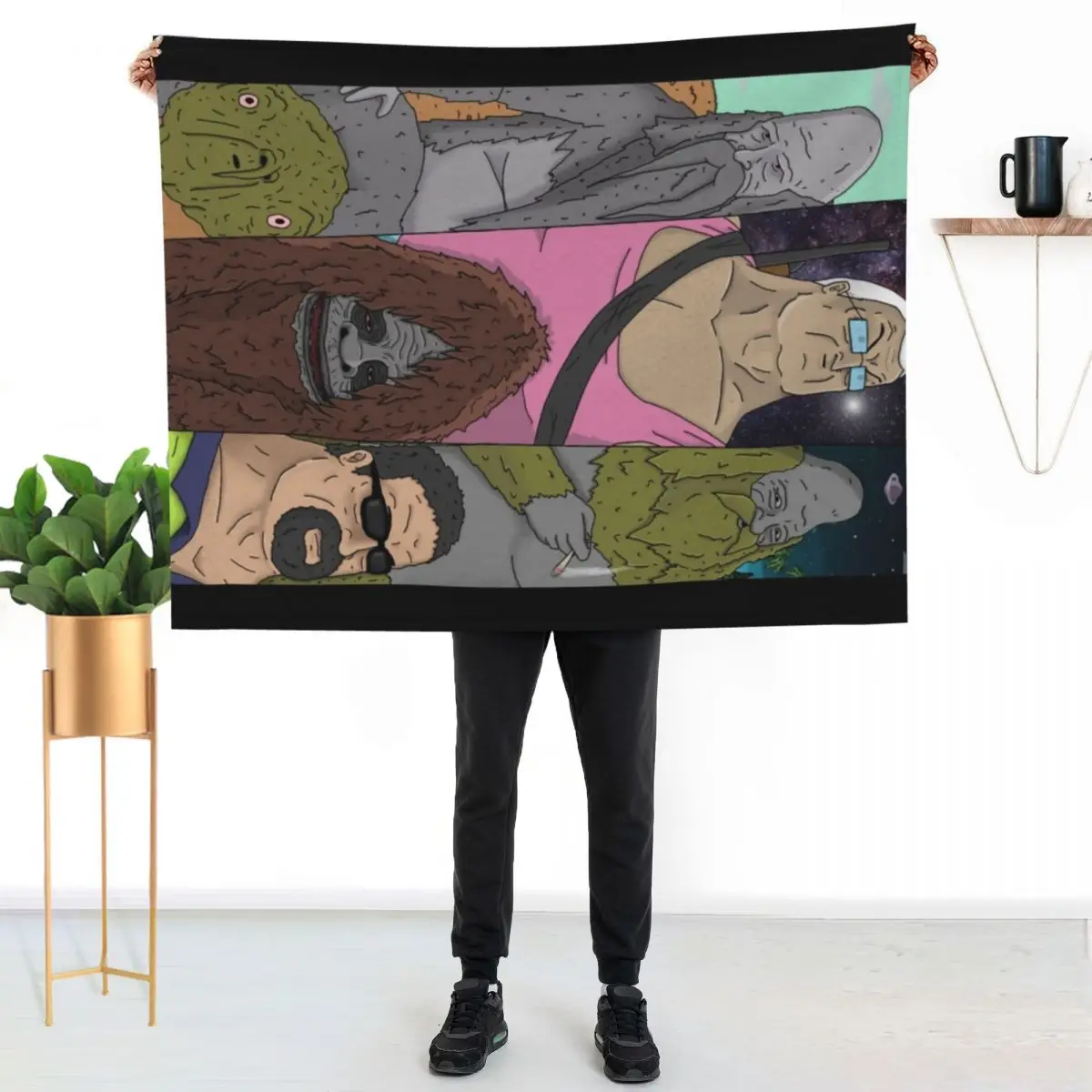 Big lez blanket Throw Blanket Long Lasting Soft Plush Blanket for Daily Use