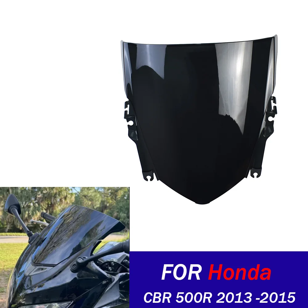 

Лобовое стекло мотоцикла для Honda CBR 500R 2013 2014 2015 CBR500 R, модель ветрового дефлектора, воздушный экран, аксессуары