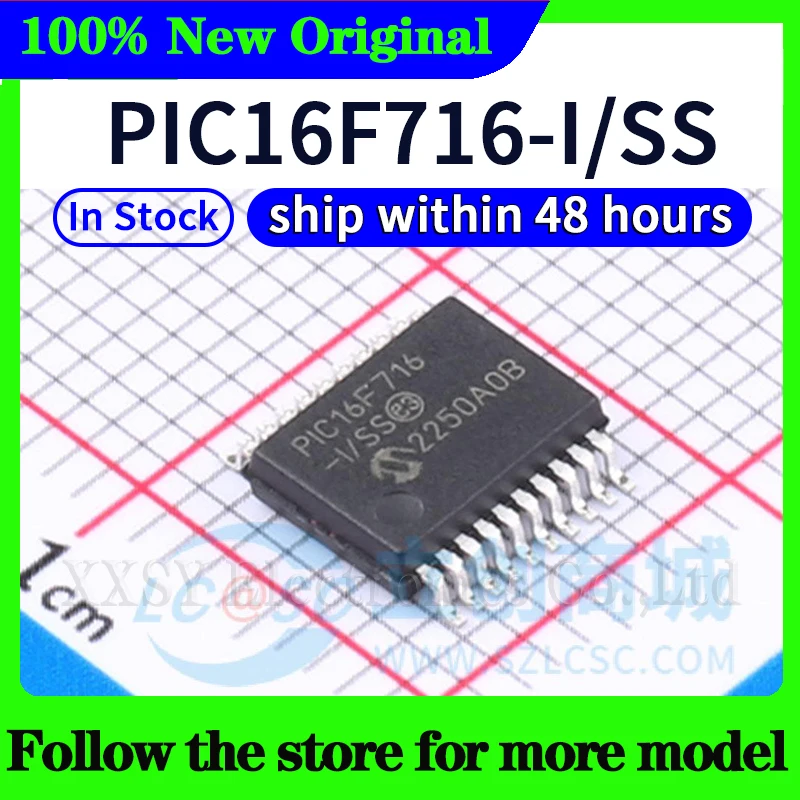 PIC16F818-I/SS PIC16F1459-I/SS PIC16F720-I/SS PIC16F819-I/SS PIC16F721-I/SS PIC16F785-I/SS PIC16F716-I/SS PIC16F690-I/SS New