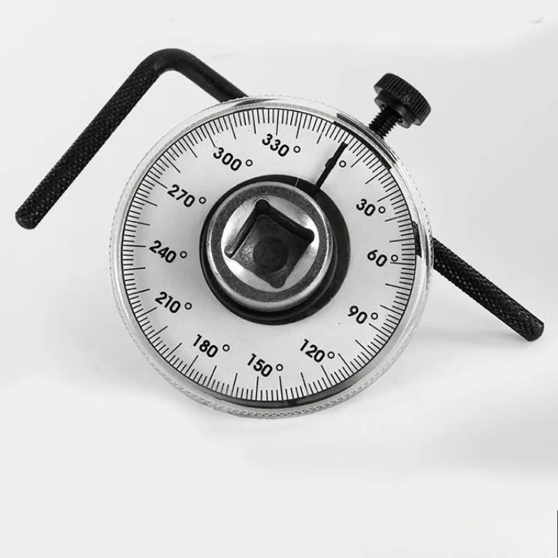 1/2 Drive Torque Angle Gauge Torque Wrench Angle Meter Torque Angle Ruler Rotation Angle Measuring Scale