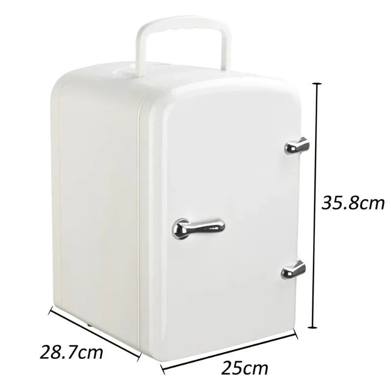 Wholesale Skincare Cosmetic 6L Retro Mini Fridge Wine Beverage