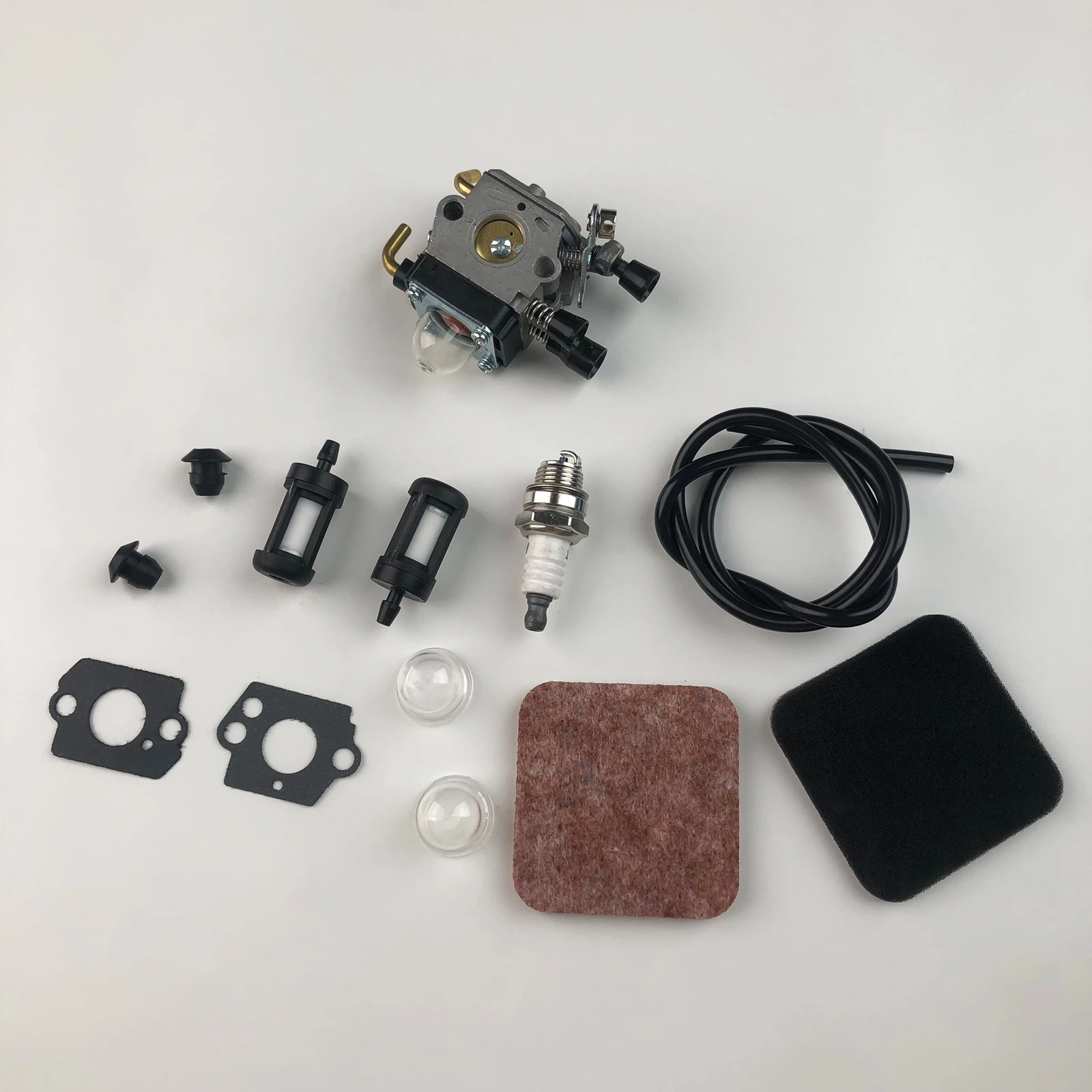 Kit de Carburador Adequado para Stihl Aparador de Cordas Fs85 Fs85r Fs80 Fs72 Fs74 Fs75 Fs76 Fs85rx Hs72 Hs74 Hs75 Hs76 Fc85 Km80 Ht70 Ht75