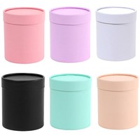 1PC Flower Box Round Cardboard Gift Boxes Wedding Party Rose Flower Packaging Decoration Valentine's Day Gifts Wrapping Box
