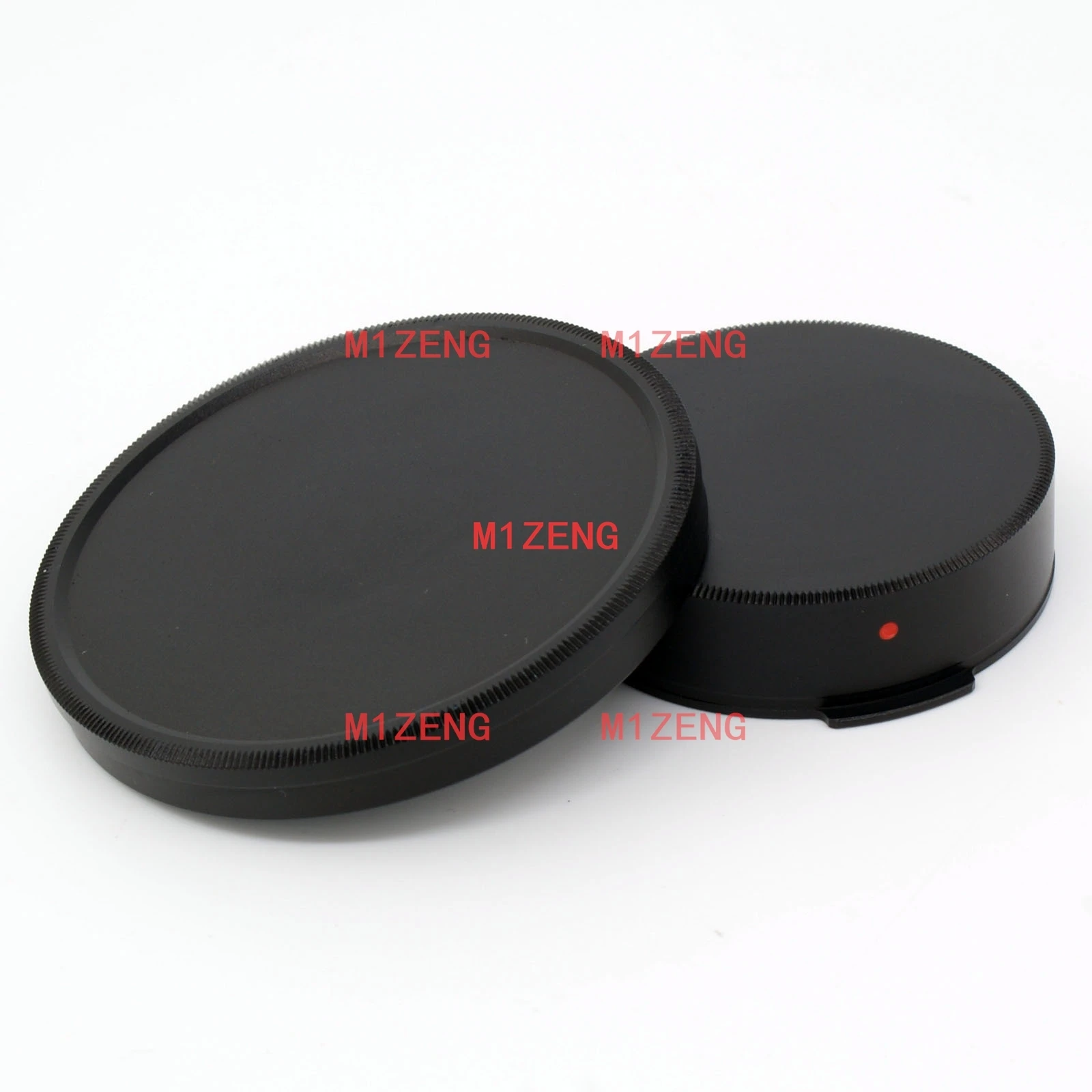 Metal Lens Cap for Carl Zeiss Ikon Contarex Planar 55mm F1.4 / 50mm F2 Front Cap Rear Cap Black Silver