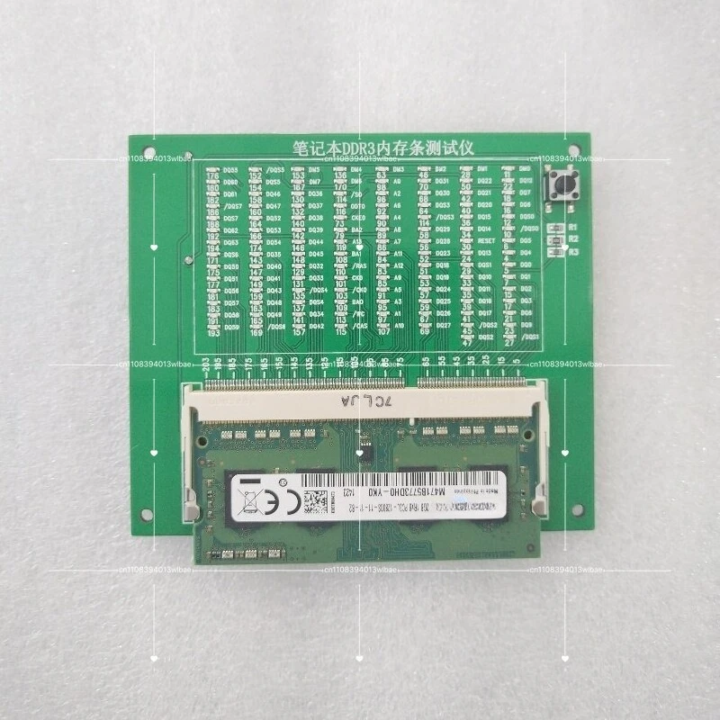 Notebook DDR3/4/DDR5 Memory Stick Test Card, Memory Stick Line Test Tool with Light Tester