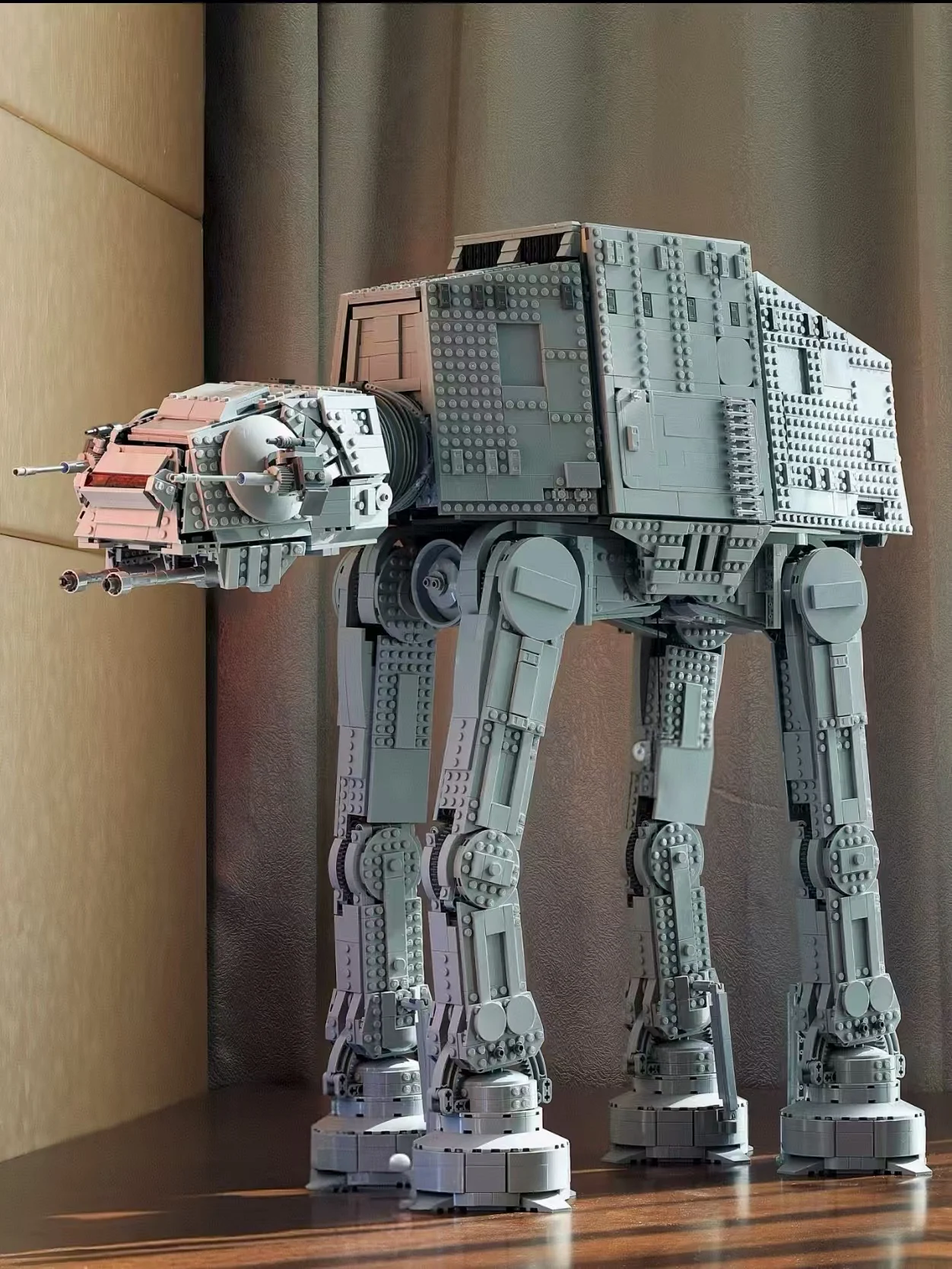 Déambulateur de Combat technique de grande taille, modèle d'exposition Moc, blocs de construction en briques, jouets éducatifs pour enfants, cadeaux, en Stock