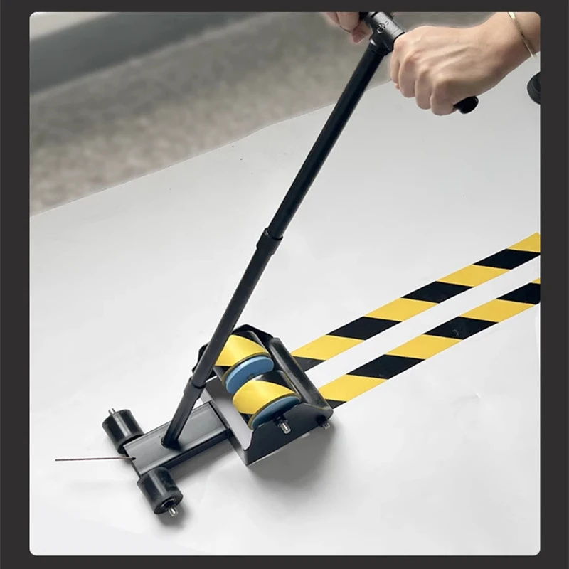 آلة وضع علامات الشريط لتطبيق الخط السريع، حاجز أمان المستودعات، المحكمة الرياضية وتطبيق وضع علامات الأرضية على مساحة وقوف السيارات