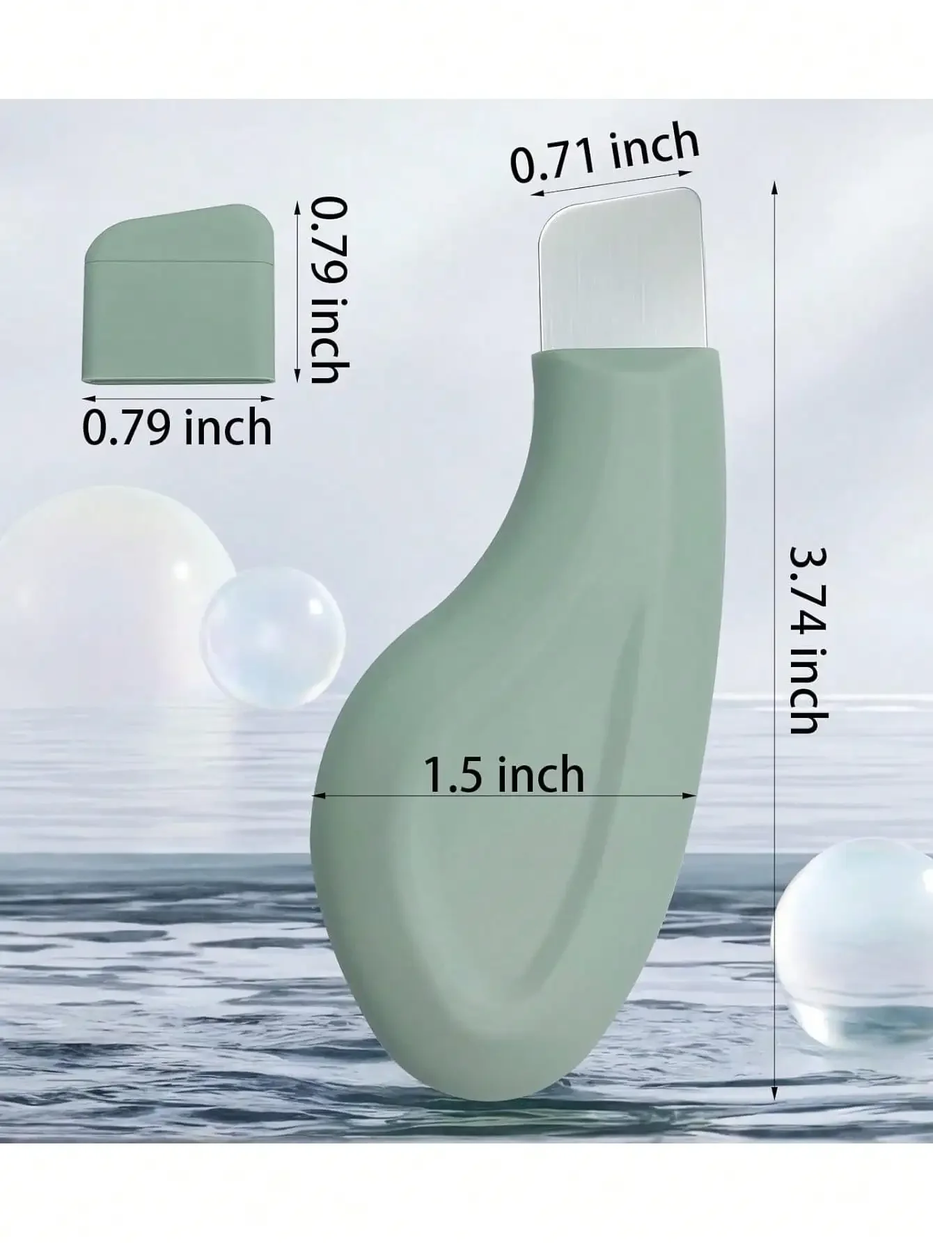 1pc Nase Mitesser Entferner Werkzeug Sanfte Gesichts Poren Reiniger Silikon Gesichts Schaber Haut Peeling Gesichts Schaber Hautpflege Werkzeuge