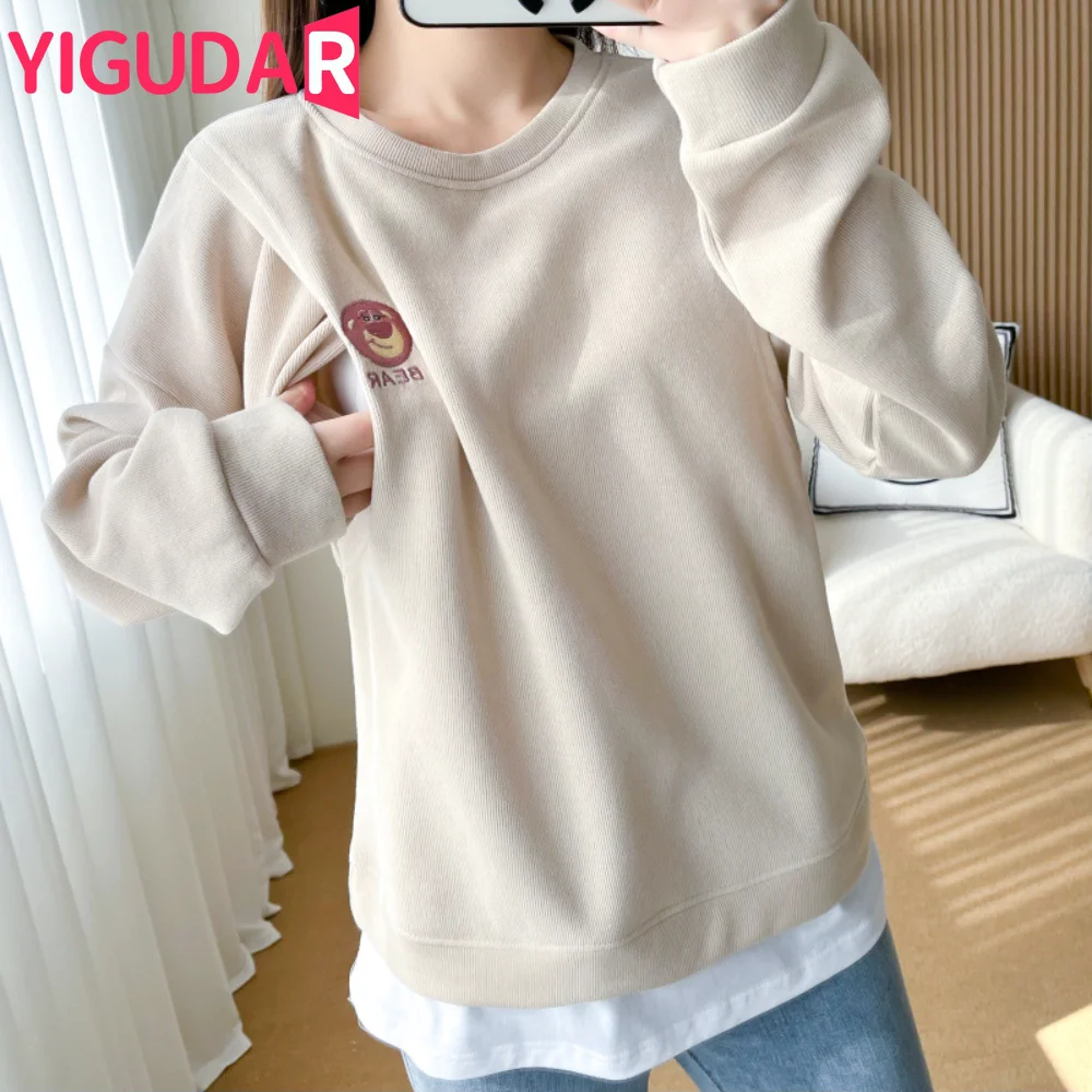 

maternity hoodies photoshoot Breastfeeding Clothes Sweatshirt For Nursing Mothers Hoodies Pregnancy women Clothes Winter