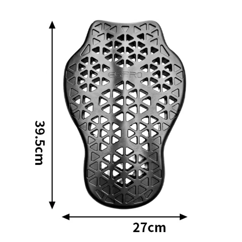 

CE2 Level Men Women Motorcycle Armor Jacket Insert Back Protector Anti-Shock Rider Soft Back Spine Protective Pad Back Guard