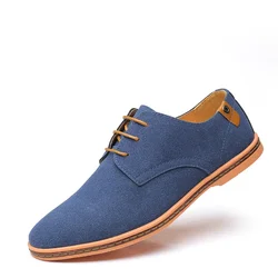 Men Casual Shoes Lace Up Classic Business British Men Shoes  Summer Oxford Shoes for Male Black Flat Footwear Size 46