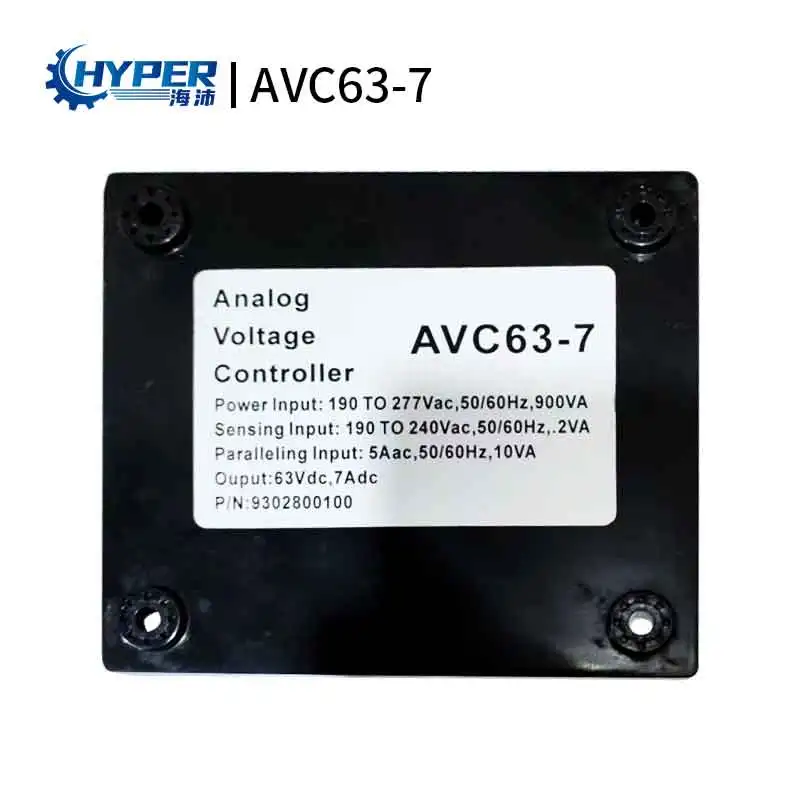 AVC63-7 AVR Diesel Generator Automatic Voltage Regulator Basler Genset Control Module Stabilizer Replace