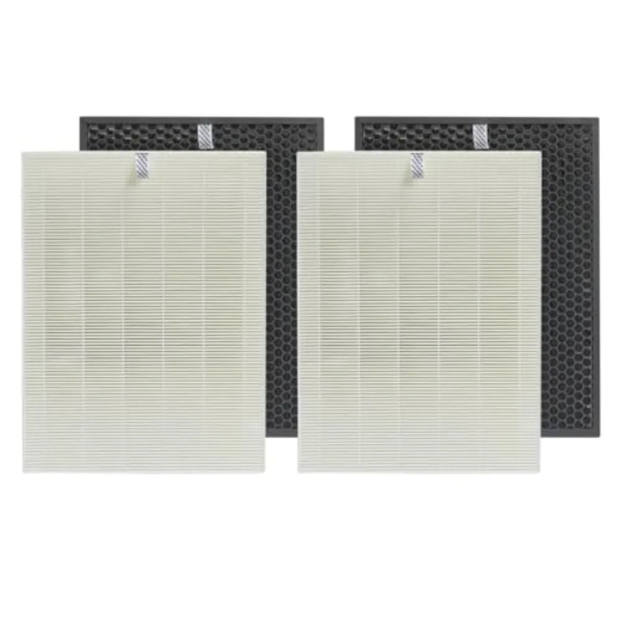 

Replacement Filter Compatible with WINIX 5510 5520 Air Purifiers, 2-Pack H13 True HEPA Advanced Carbon Filter Filter Q/1712-012
