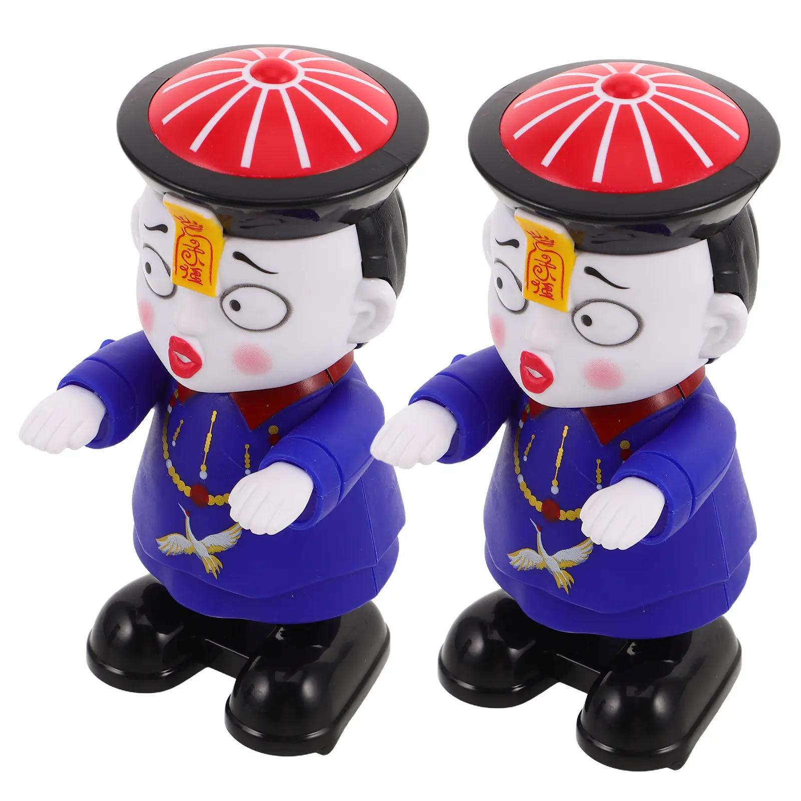 

2Pcs Zombie Jumping Clockwork Halloween Party Favors Goodie Bag Stuffers Kids Fun Presents Wind Up Toys for Kids