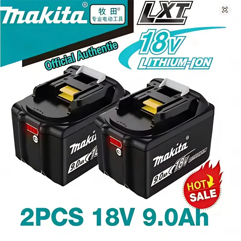 Nieuwe Makita BL1860 18V 6Ah 5Ah 3Ah 2Ah accu voor elektrische gereedschappen Li-ion vervangende LXT BL1850 BL1840 voor 18V schroevendraaier met BMS TPCE