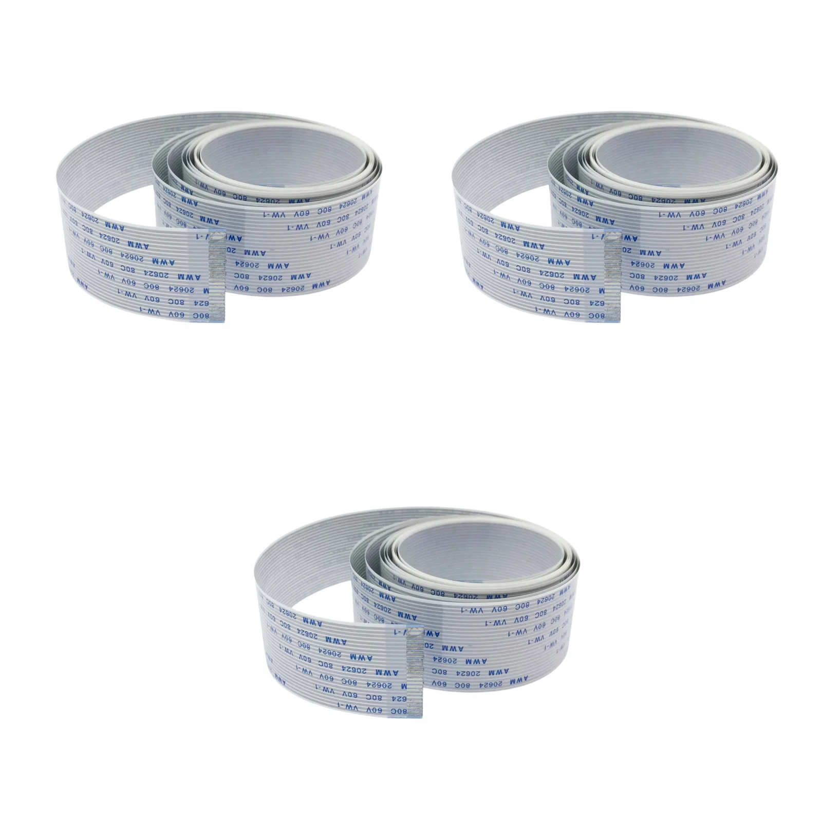 3pcs Trailing Cable 24pins 207.5cm fits for EPSON STYLUS PRO 9000 PX7000 PHOTO-2100 9600 PRO7600