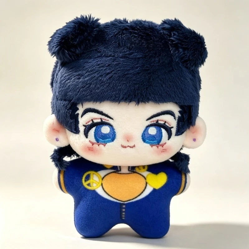 10CM Higashikata Josuke Adventure Plush Toy Nunu Body JOJO Bizarre Adventure Toys Anime Keychain Toy Plushie Gifts
