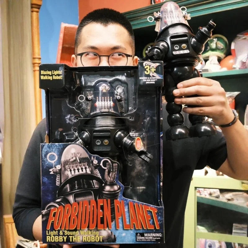 Na Stanie Robot Robbie z Forbidden Planet Model Zabawka Zestaw Pudełkowy Kreatywna Personalizowana Ozdoba Kolekcjonerska Figurka Akcji Prezent Urodzinowy