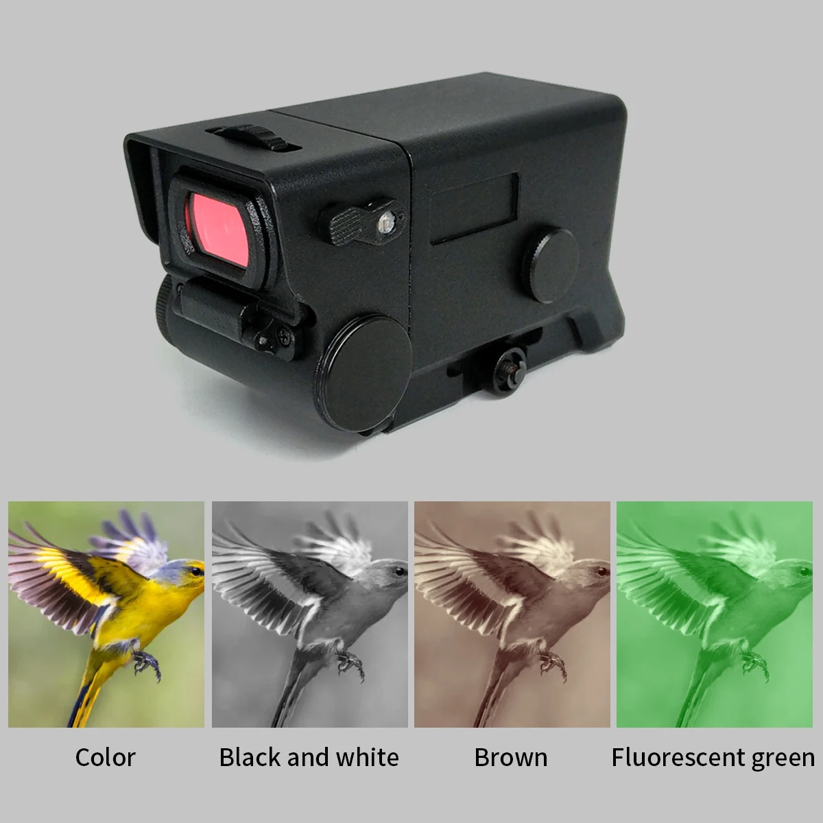 TONTUBE RifleScope TRD10 Infrared Night Vision Red Dot Laser Sight Scope 1x20mm Reticle Shooting Airsoft Accessories for Hunting view 4