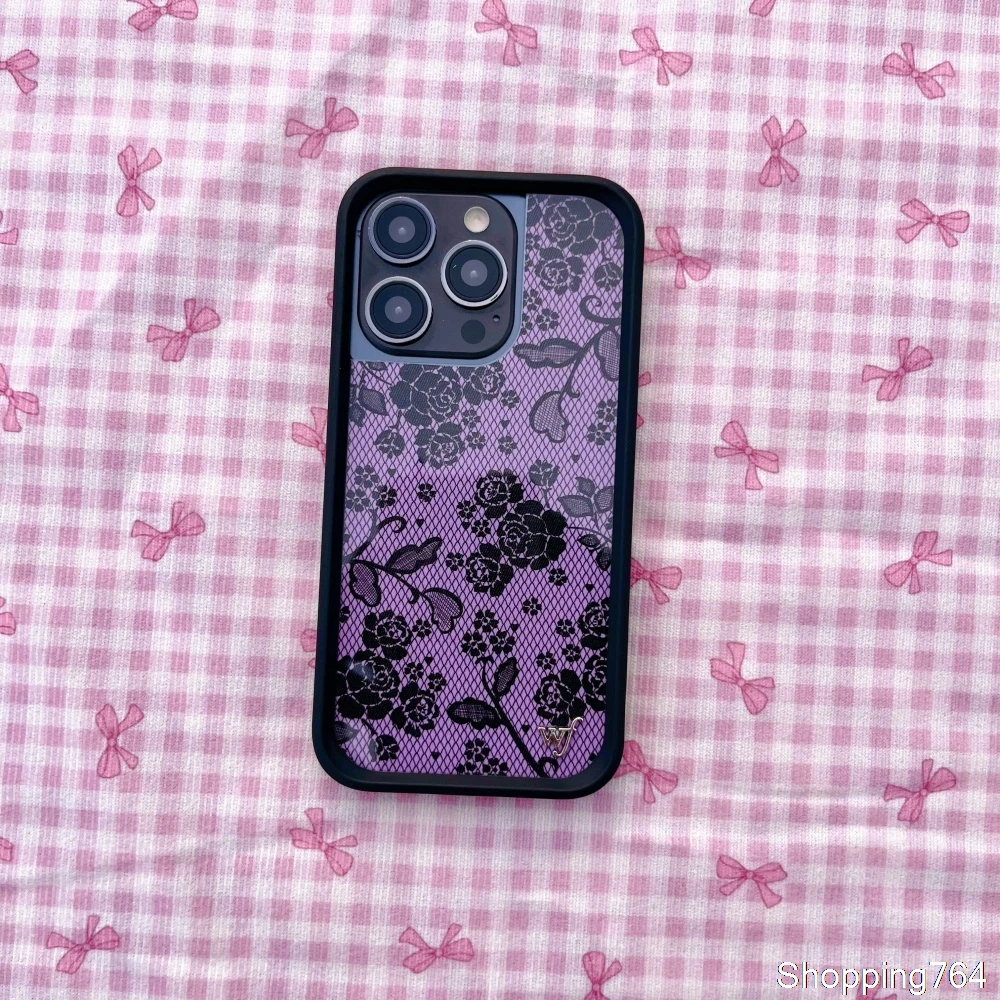 Wildflower Dollhouse Lace Lover Phone Case for iPhone 16 15 14 13