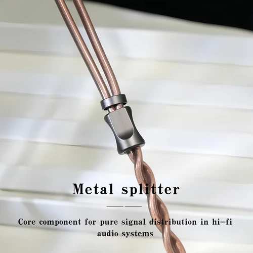 Imagen 2 del producto Cable de extensión para auriculares internos Nici HiFi-20 con MMCX equilibrado de 2,5/3,5/4,4mm/2 pines N5005 iE900 IE600 para Delci Explorer