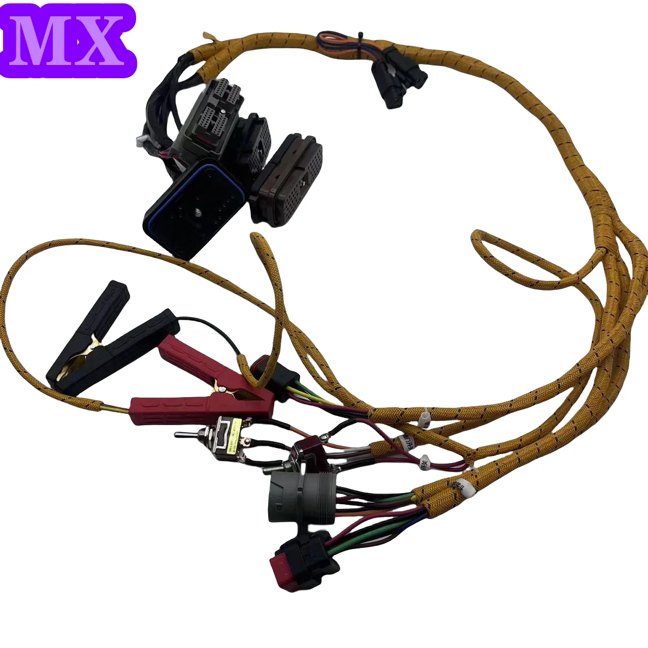 

Perkins Caterpillar ecm programming test cable C6.4/C6.6/C7/C9/C13/C15 connection 9P diagnostic cable 478-0235