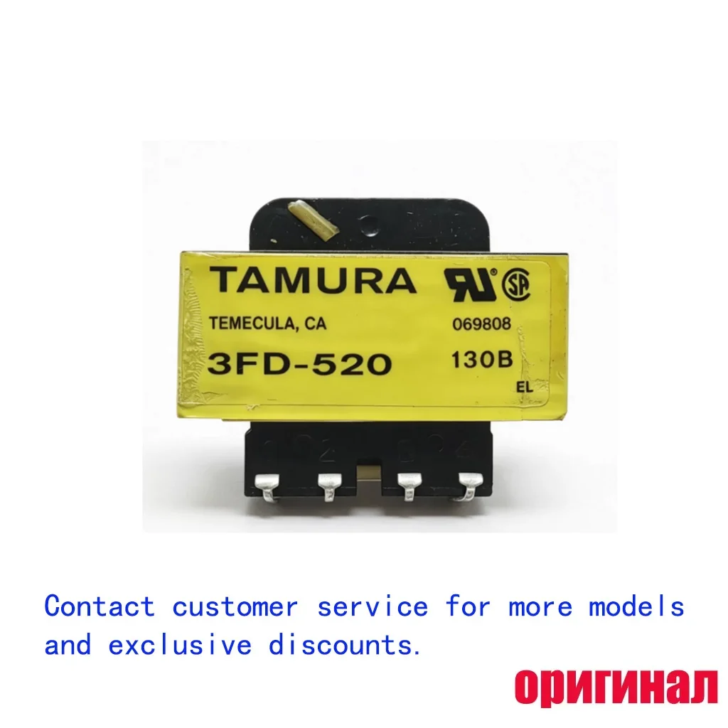 Original Tamura 3FD‑520 Through‑Hole Power Transformer 12VA 2500Vrms Isolation PCB Mount Transformer