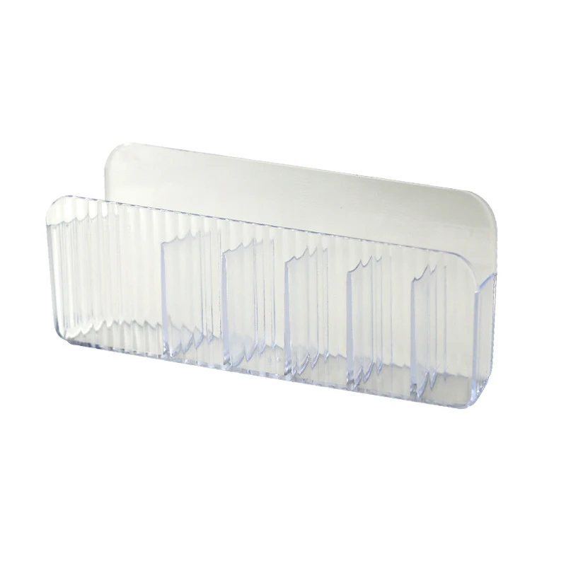 

With Partitions Bathroom Mirror Cabinet Cosmetics Mask Rack Mirror Cabinet Storage Box Wall Hanging Punch-free Wall-mounted