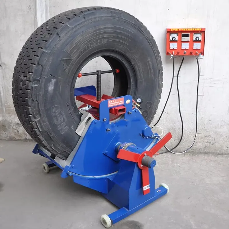 

5.5kw Energy-saving Type 1400-3 Tyre Vulcanizer Tire Repair Machine for Truck